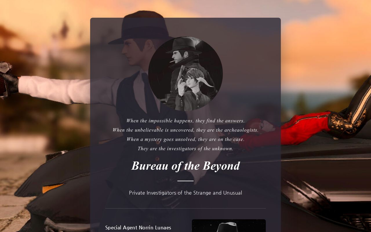 Carrd profile picture for @bureau